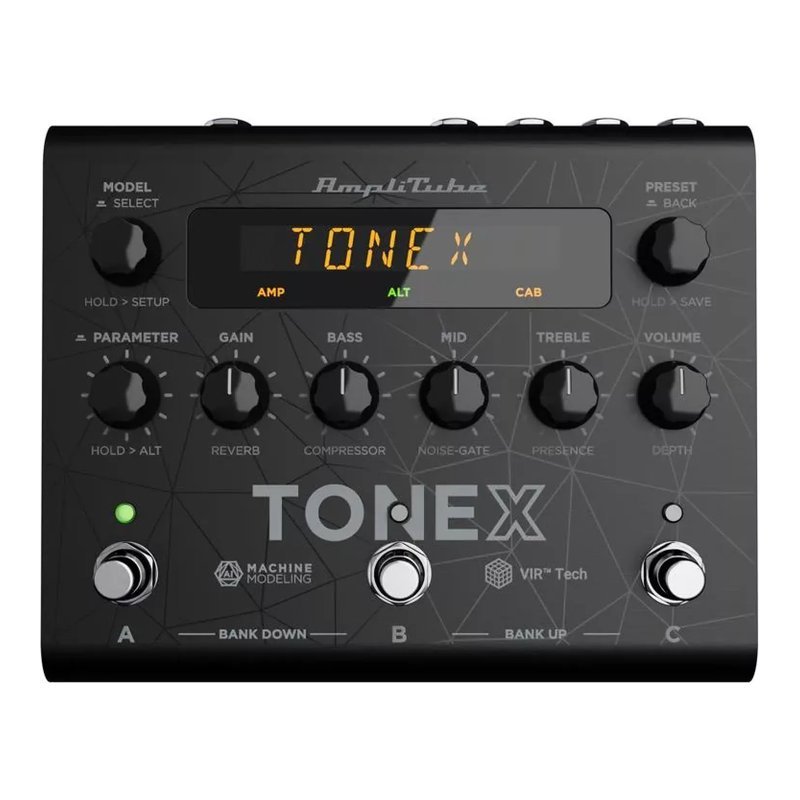 IK Multimedia IK Multimedia TONEX Pedal 音色模擬 多功能踏板 效果器 — 三峽木吉他 / 民謠吉他