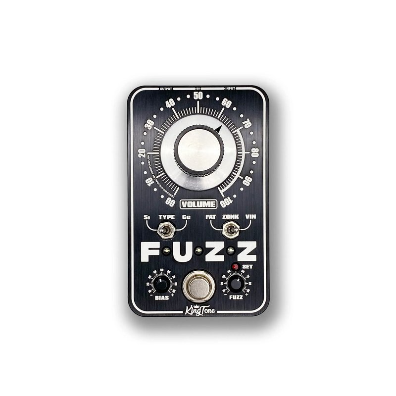 KingTone King Tone Mini Fuzz V2 BK 效果器 鍺矽晶體可切換 — 三峽木吉他 / 民謠吉他