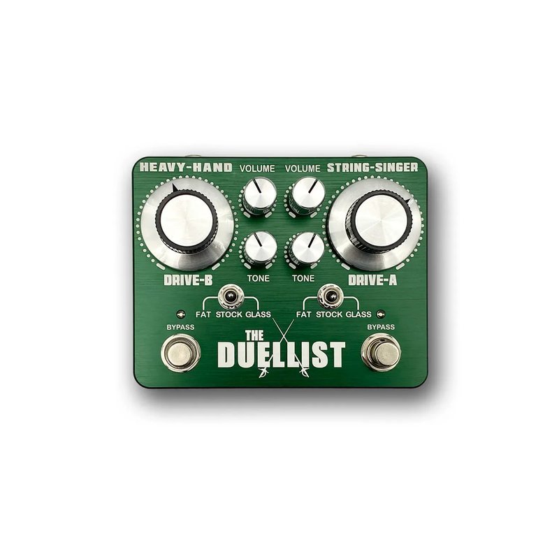 KingTone King Tone The Duellist Green Overdrive 破音效果器 — 三峽木吉他 / 民謠吉他