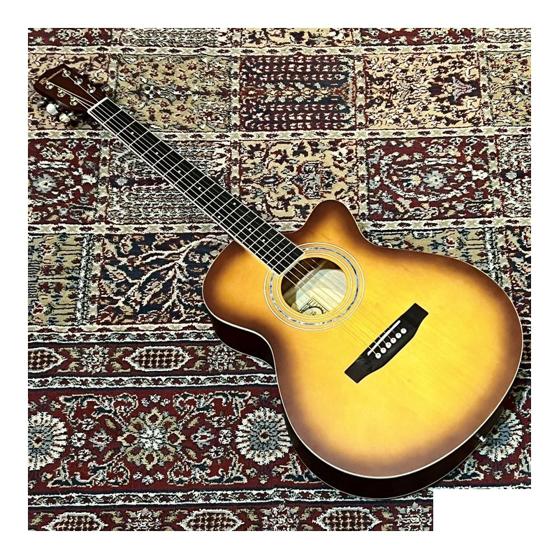 Bensons Bensons BF-610C 漸層色 缺角 新手入門 木吉他 — 三峽木吉他 / 民謠吉他