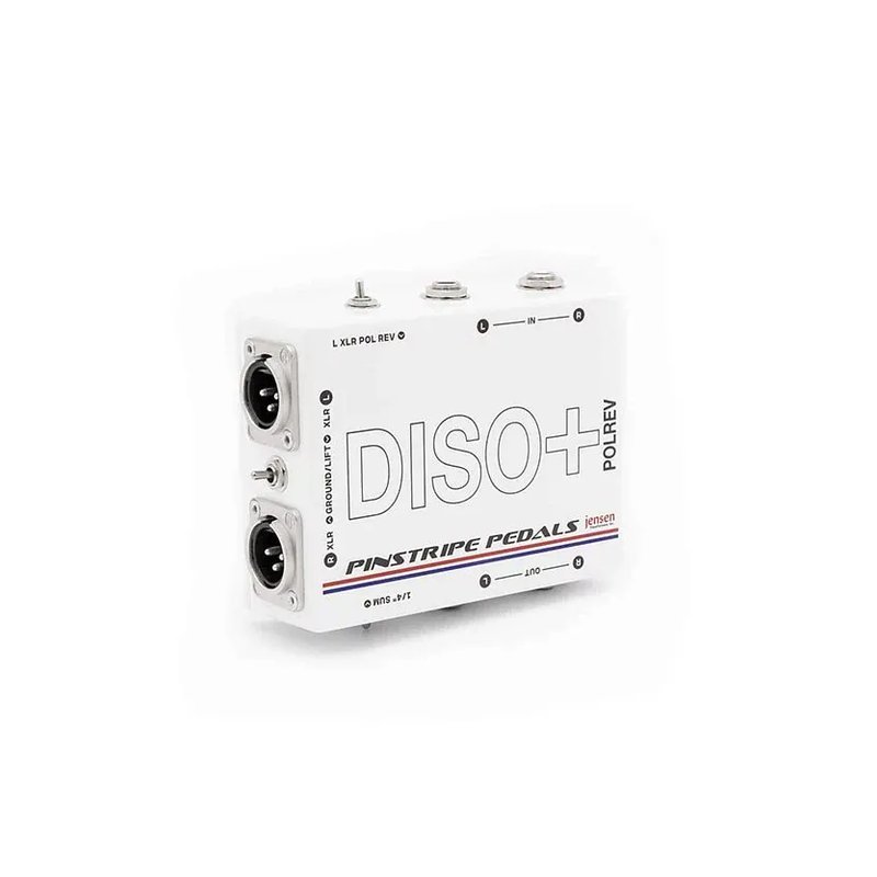Pinstripe Pinstripe Pedals DISO+ DI Box（配備 XLR Polarity Reverse 開關） — 三峽效果器
