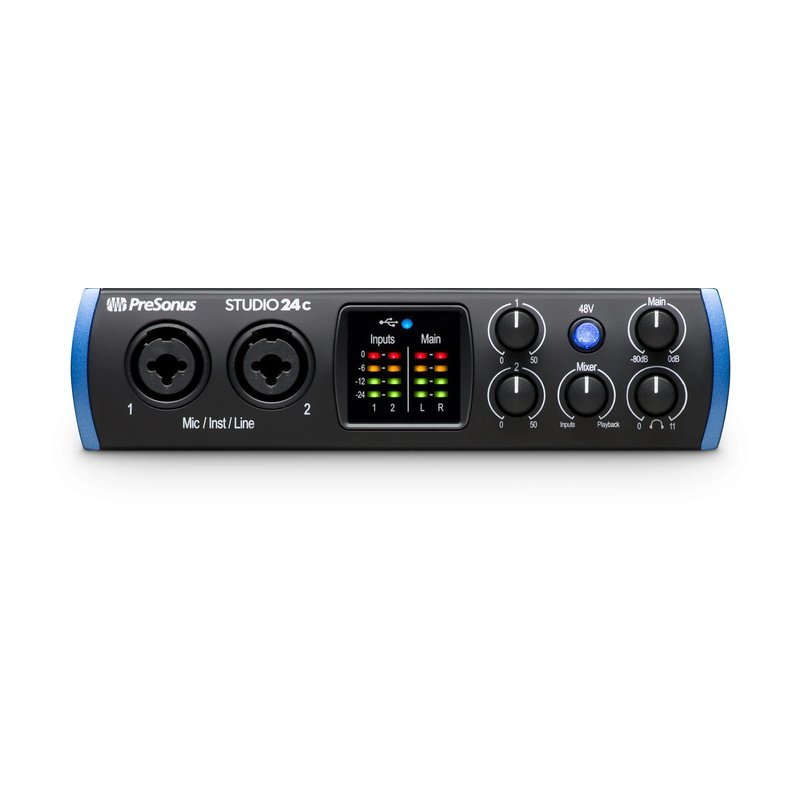 PreSonus PreSonus Studio 24c 錄音介面 — 三峽錄音