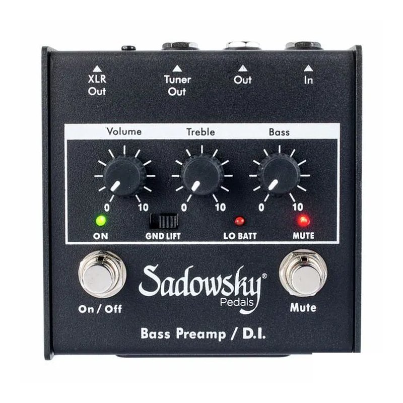 Sadowsky Sadowsky SBP-1 V2 Bass Preamp / DI 前級效果器 — 三峽木吉他 / 民謠吉他