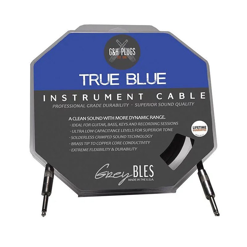 GH Plugs 美國 G&H Plugs 高階導線 TURE BLUE 藍標 錄音導線 — 三峽木吉他 / 民謠吉他
