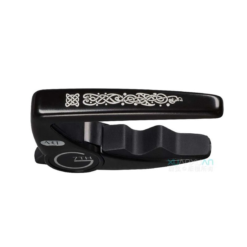 G7th G7th P3系列capo 6弦雕花款 黑色 — 三峽木吉他 / 民謠吉他