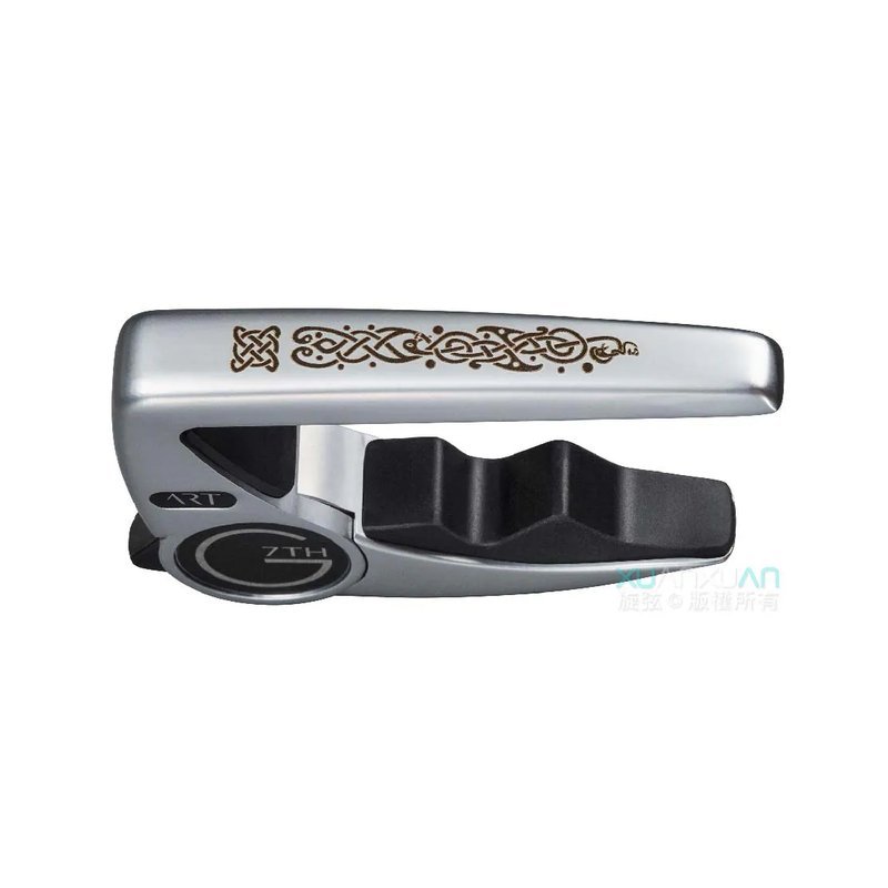 G7th G7th P3系列capo 6弦雕花款 銀色 — 三峽木吉他 / 民謠吉他