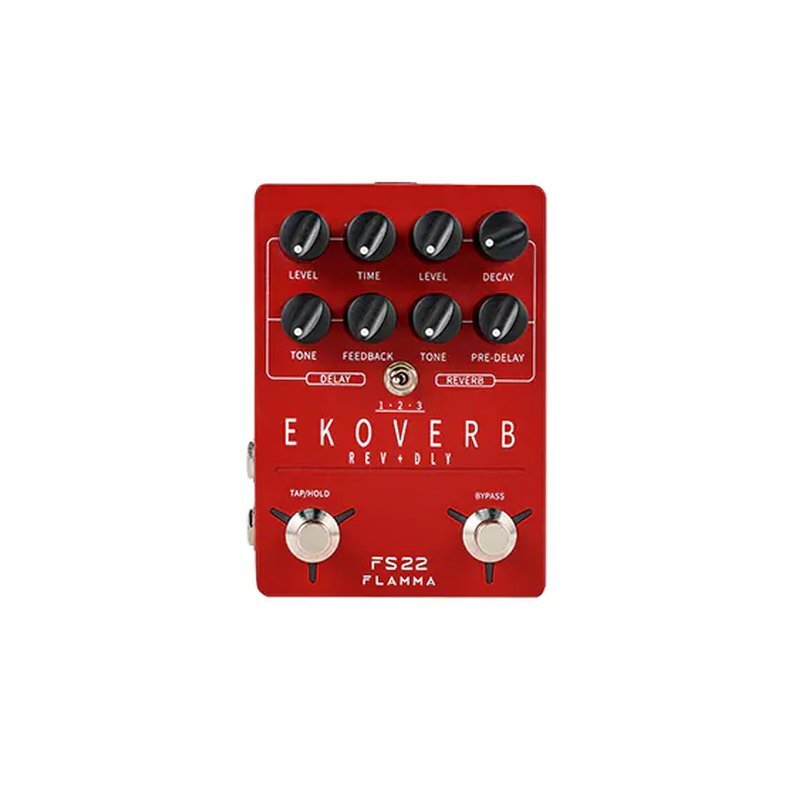 Flamma Flamma Innovation FS22 Ekoverb Delay + Reverb 延遲 殘響 效果器 — 三峽效果器