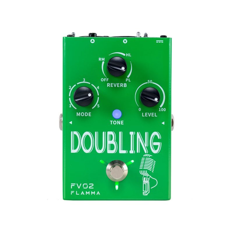 Flamma Flamma Innovation FV02 DOUBLING Vocal Effect 人聲效果器 — 三峽木吉他 / 民謠吉他