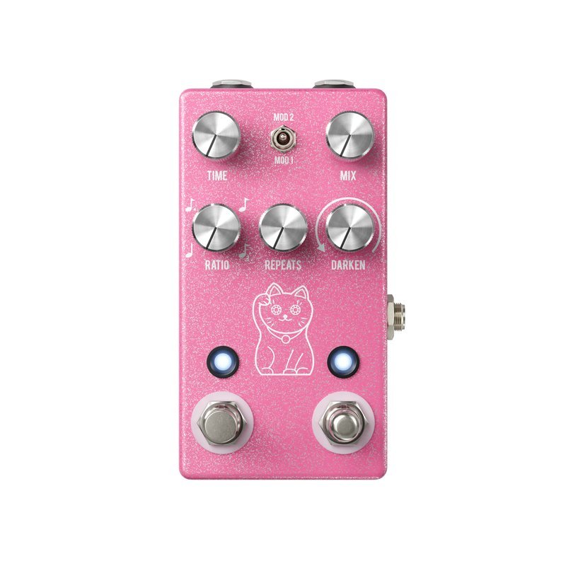 JHS JHS Lucky Cat Delay Pink 延遲 效果器 — 三峽效果器