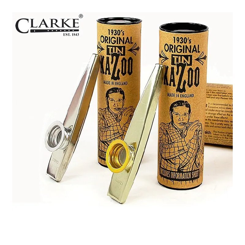 Clarke Clarke Original Tin KAZOO 卡祖笛 英國老品牌 — 三峽銅管樂器