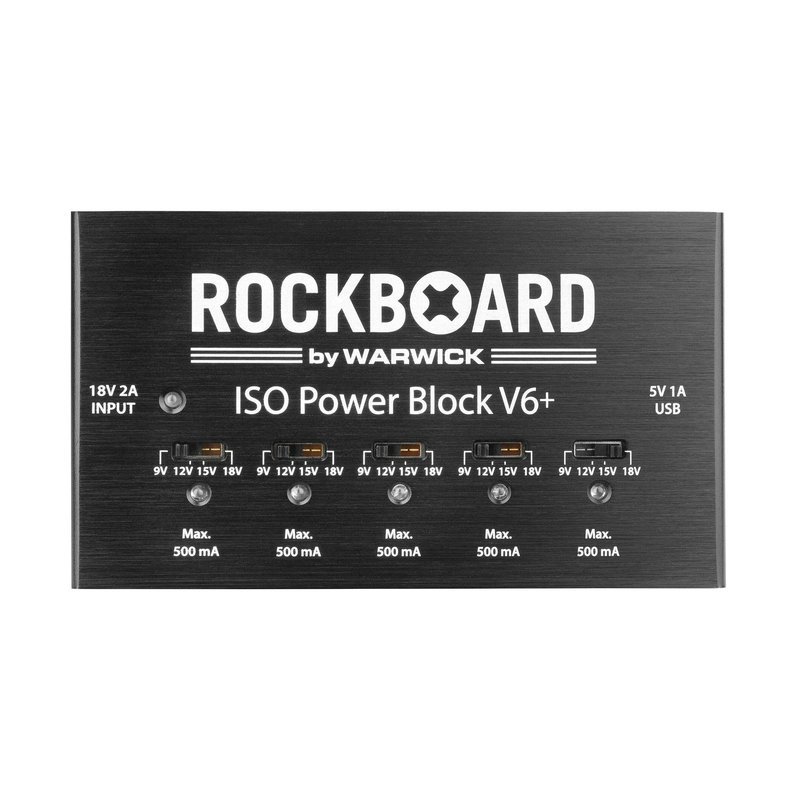 Warwick Warwick RockBoard ISO Power Block V6+ 隔離式 電源供應器 — 三峽效果器