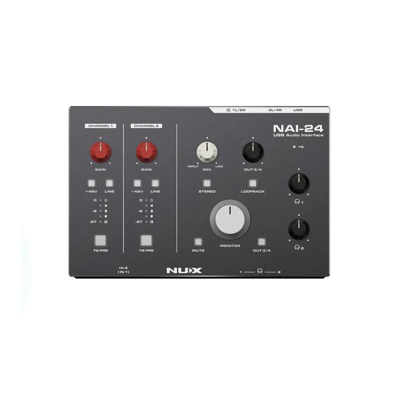 NUX NUX / NAI-24 錄音介面 — 三峽錄音