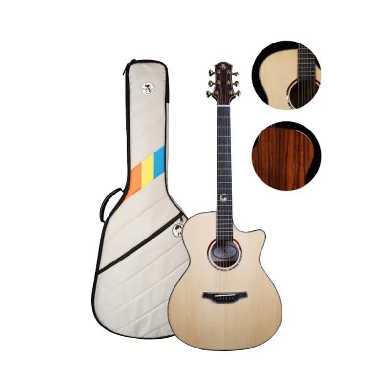 NAGA Naga Guitars S-20 GAC Sungha Jung 鄭晟河 "光"系列 面單木吉他 — 三峽木吉他 / 民謠吉他