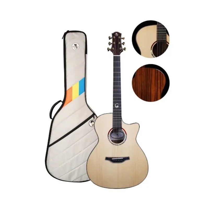 NAGA Naga Guitars S-10 GAC Sungha Jung 鄭晟河 "光"系列 面單木吉他 — 三峽木吉他 / 民謠吉他