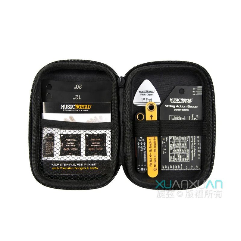 MusicNomad MusicNomad MN604 弦距寶盒 專業級吉他弦距測量工具6件組 — 三峽吉他 / 電吉他弦