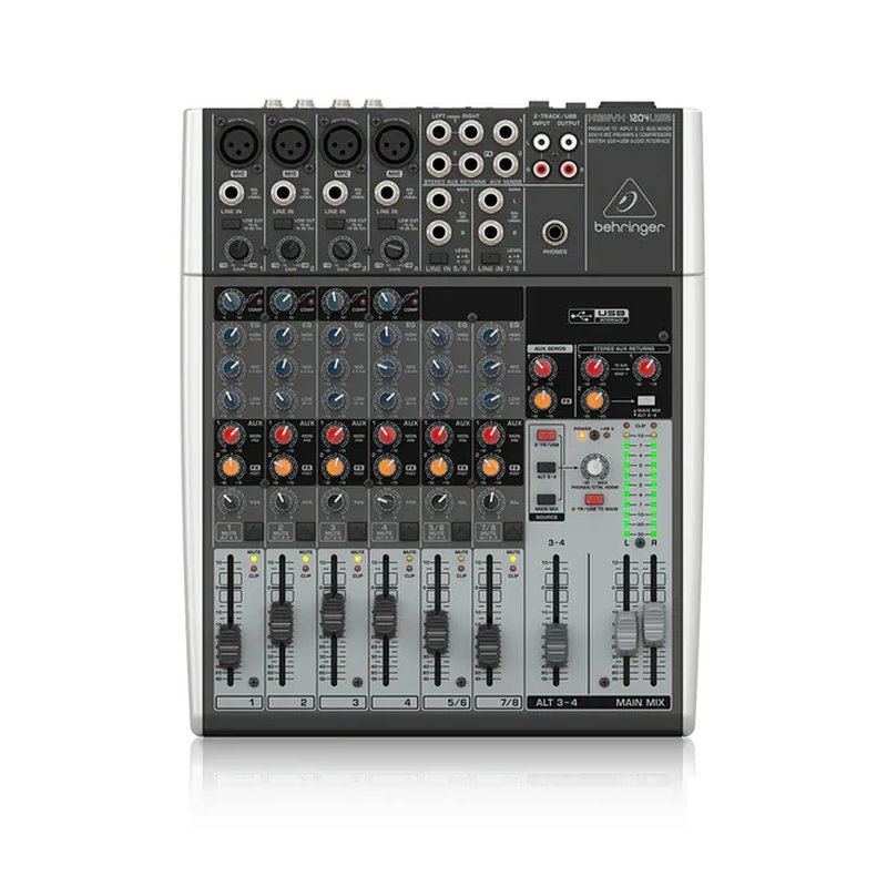 Behringer BEHRINGER XENYX 1204USB 混音器 — 三峽麥克風