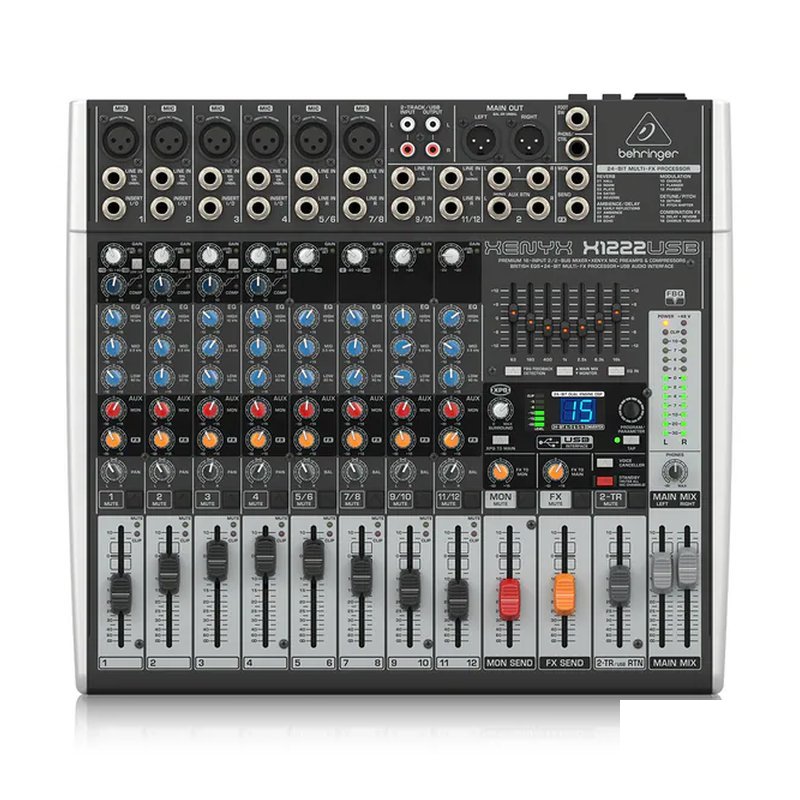 Behringer BEHRINGER XENYX X1222USB 混音器 — 三峽麥克風