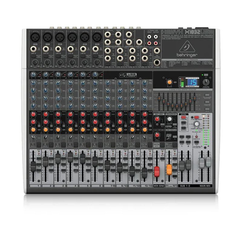 Behringer BEHRINGER XENYX X1832USB 混音器 — 三峽麥克風