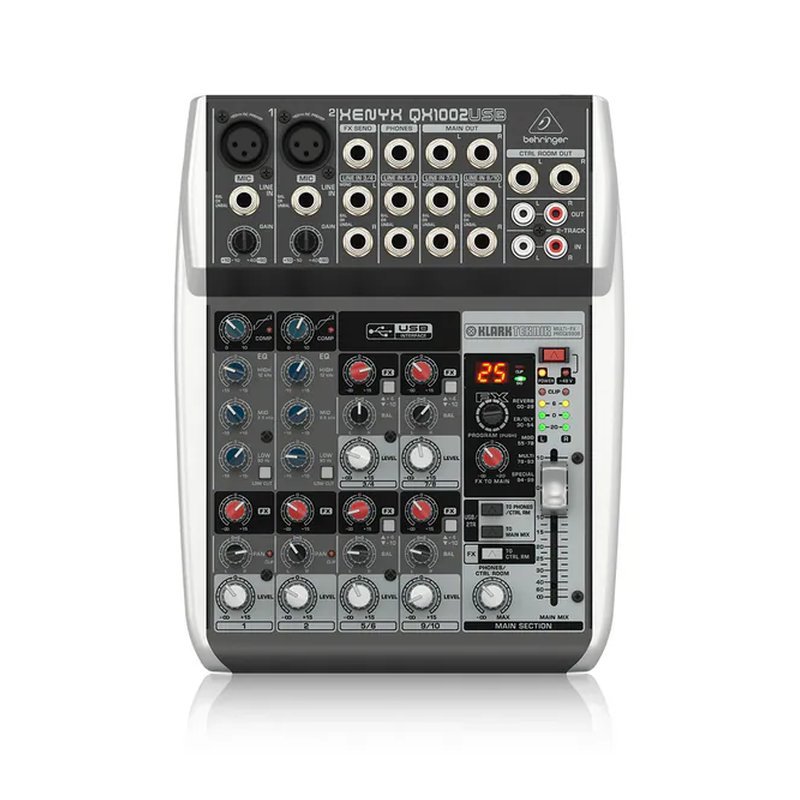 Behringer BEHRINGER QX1002 USB 混音器 — 三峽麥克風