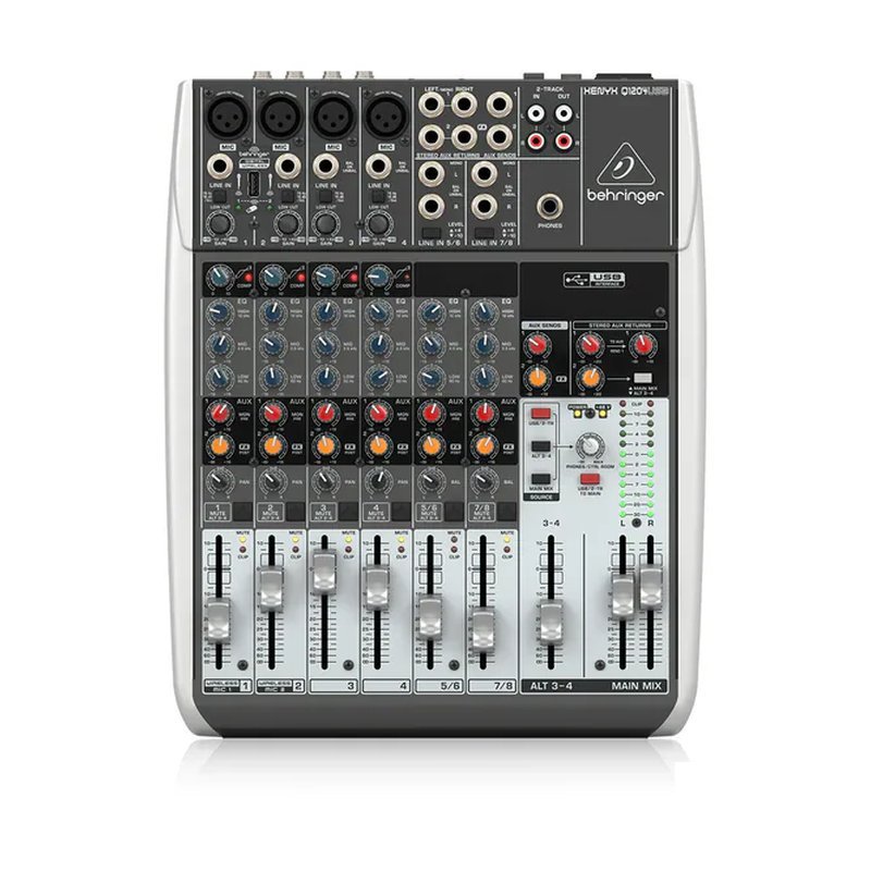 Behringer BEHRINGER Q1204 USB 混音器 — 三峽麥克風