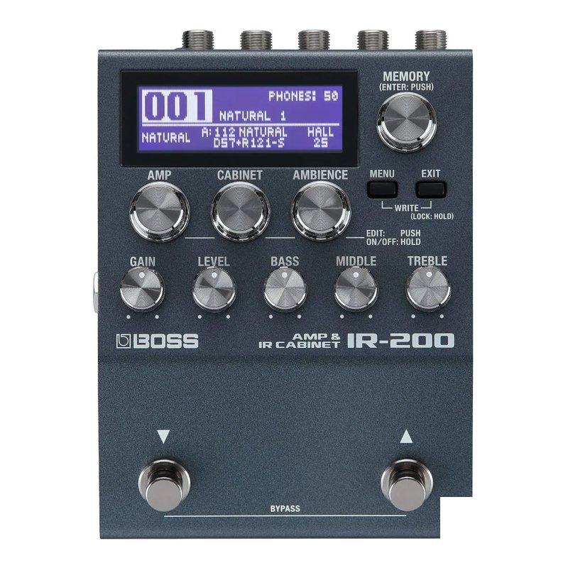 BOSS BOSS IR-200 Amp & IR Cabinet 箱體模擬 效果器 — 三峽木吉他 / 民謠吉他