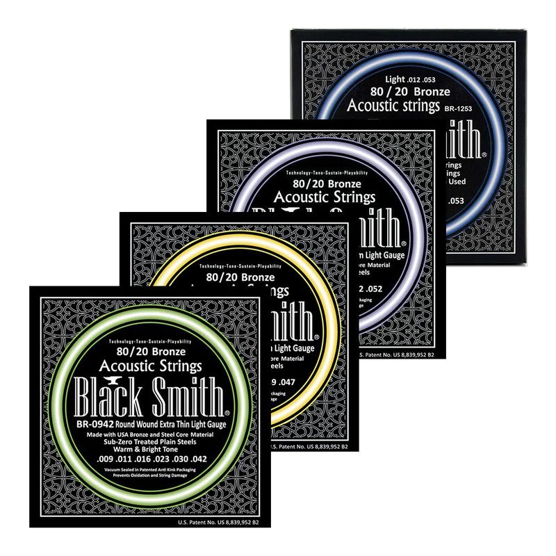 BlackSmith BlackSmith BR 系列 民謠吉他弦 黃銅 — 三峽木吉他 / 民謠吉他