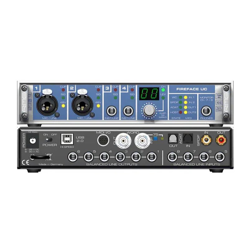 RME RME Fireface UCX USB Firewire 錄音介面 — 三峽麥克風