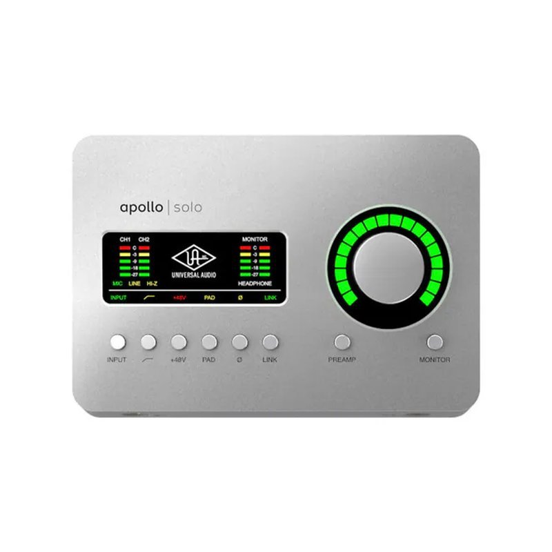 Universal Audio Universal Audio Apollo Solo Thunderbolt 3 錄音介面 Heritage — 三峽麥克風