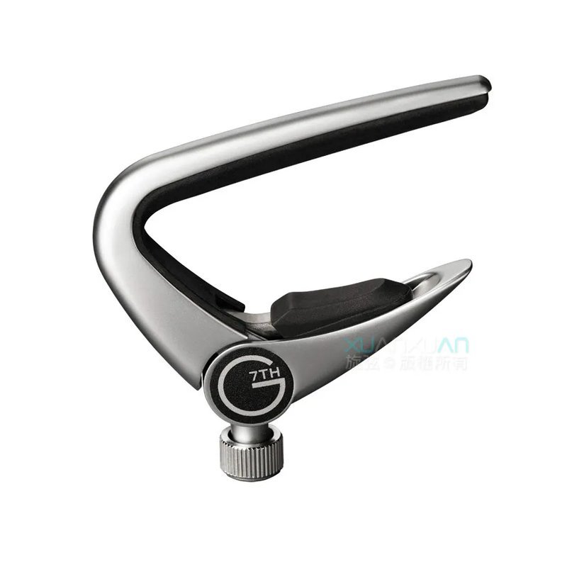 G7th G7th Capo Newport系列移調夾 古典吉他專用 銀色 — 三峽木吉他 / 民謠吉他