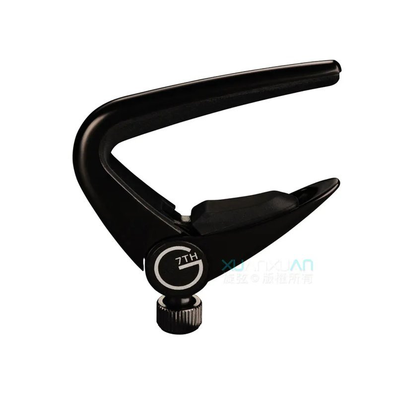 G7th G7th Capo Newport系列移調夾 6弦專用 霧黑 — 三峽木吉他 / 民謠吉他