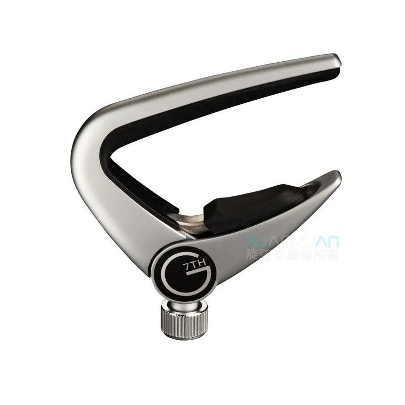 G7th G7th Capo Newport系列移調夾 6弦專用 銀色 — 三峽木吉他 / 民謠吉他