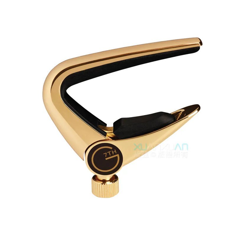 G7th G7th Capo Newport系列移調夾 6弦專用 K金 — 三峽木吉他 / 民謠吉他