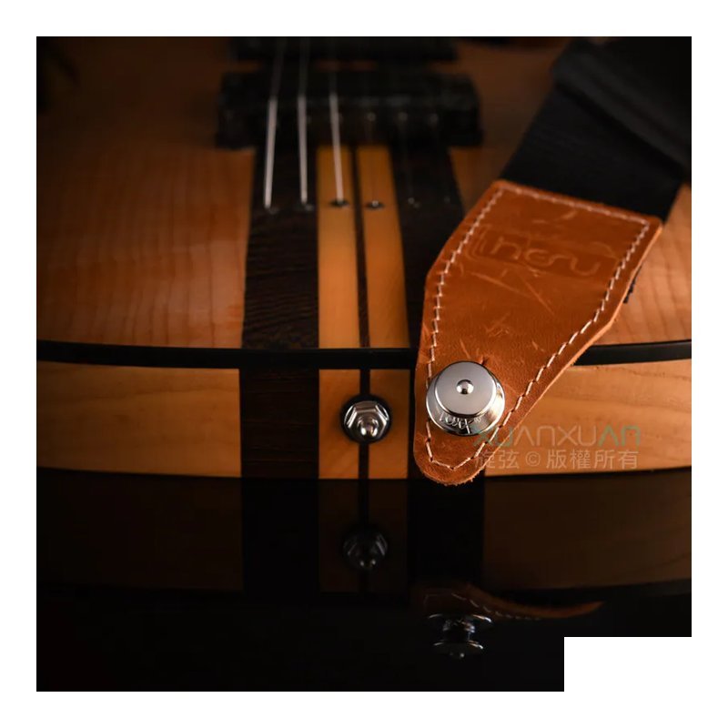 LOXX Loxx 德國製 安全背帶扣 XL厚肩帶專用 電吉他/貝斯吉他專用款 閃耀銀 鍍鉻 — 三峽木吉他 / 民謠吉他