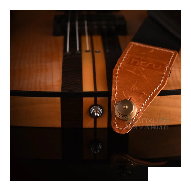 LOXX Loxx 德國製 安全背帶扣 電吉他/貝斯吉他專用款 復古黃銅 — 三峽木吉他 / 民謠吉他