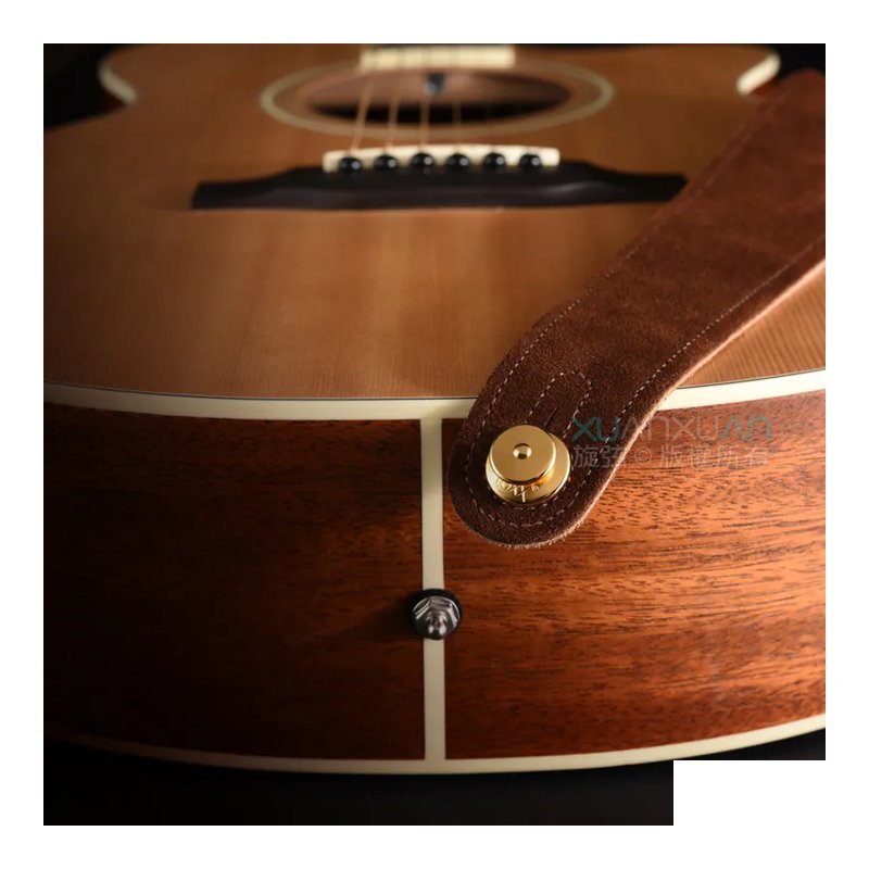 LOXX Loxx 德國製 安全背帶扣 民謠/古典吉他專用款 狐狸金 — 三峽古典吉他