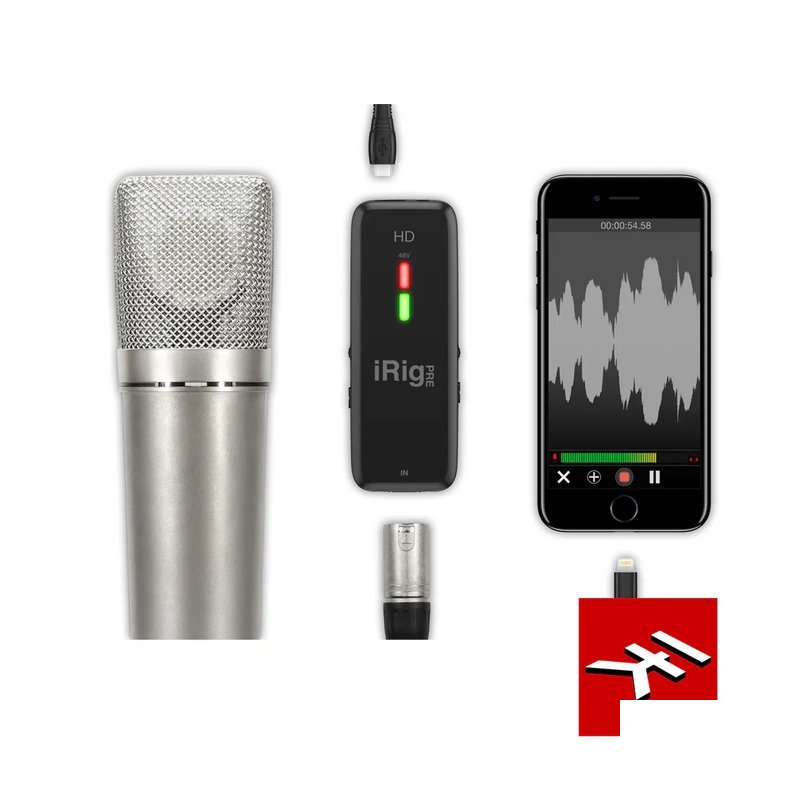 IK Multimedia IK Multimedia iRig PRE HD 麥克風介面 — 三峽麥克風