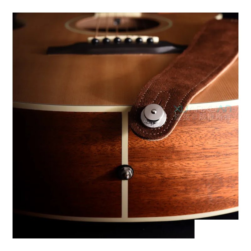 LOXX Loxx 德國製 安全背帶扣 民謠/古典吉他專用款 閃耀銀 鍍鉻 — 三峽古典吉他