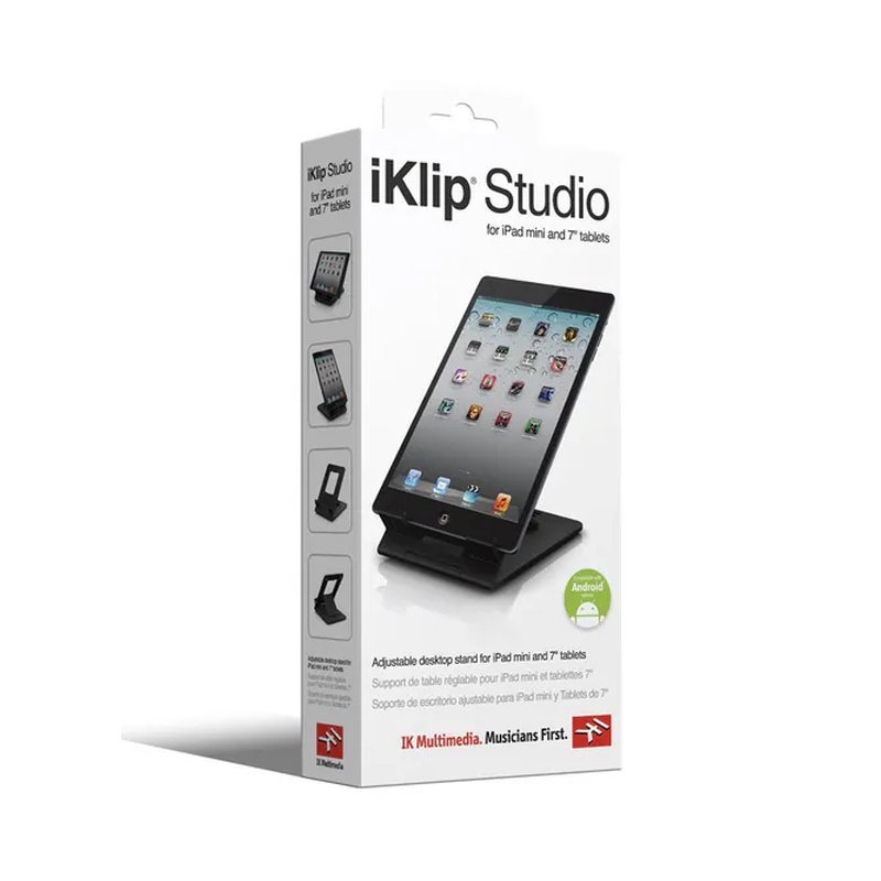IK Multimedia IK Multimedia iKlip Studio iPad mini 桌上型立架 — 三峽音響 / 音箱