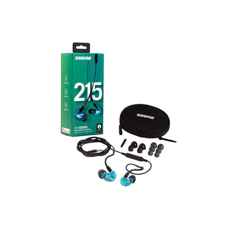 Shure Shure SE215 有線版 耳機 多樣款式 Wired Earphones — 三峽音響 / 音箱