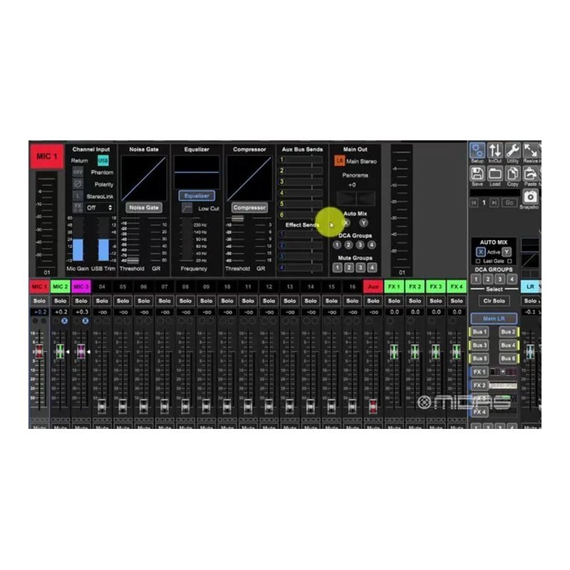 Midas Midas MR18 MIXER 數位混音器 — 三峽麥克風