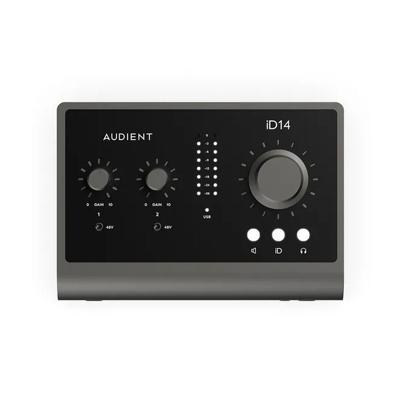 Audient Audient iD14 (MKII) 10in/6out USB 錄音介面 — 三峽錄音
