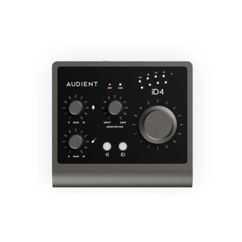 Audient Audient iD4 (MKII) 2in/2out USB 錄音介面 — 三峽錄音