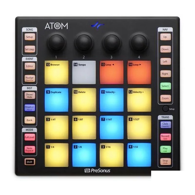 PreSonus PreSonus ATOM Pad Midi 控制器 — 三峽電鋼琴 / 鍵盤