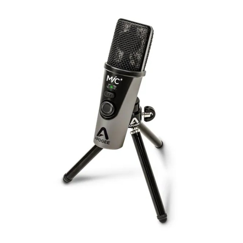 Apogee Apogee MiC+ MIC PLUSE 美國製造 電容麥克風【for iOS/Mac/PC】 — 三峽麥克風