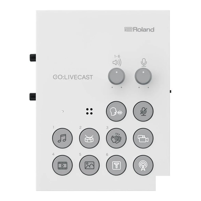 Roland Roland GO:LIVECAST 手機直播 便攜式混音器 — 三峽音響 / 音箱