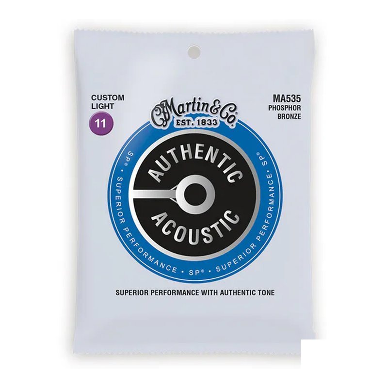 Martin Martin MA535 民謠吉他弦 Phosphor (11-52) 磷青銅 — 三峽木吉他 / 民謠吉他