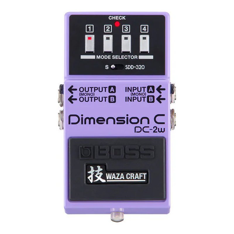 BOSS BOSS DC-2W 空間效果器 Waza技 經典復刻系列 — 三峽木吉他 / 民謠吉他