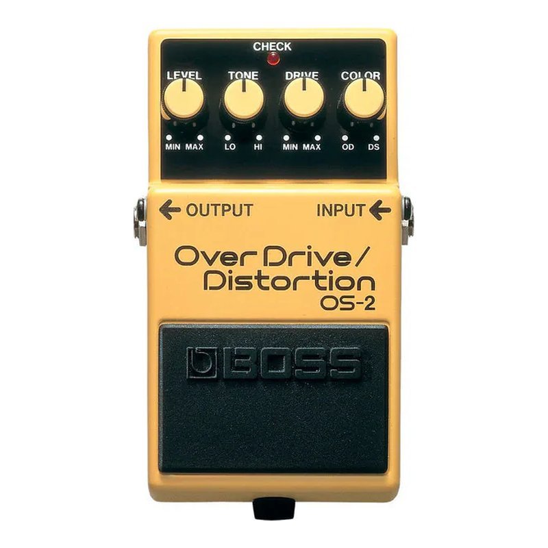 BOSS BOSS OS-2 Overdrive/Distortion 破音/過載 效果器 — 三峽木吉他 / 民謠吉他