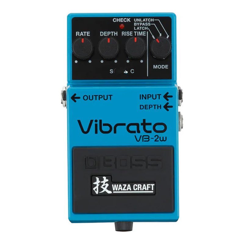 BOSS BOSS VB-2W Vibrato WAZA Craft 顫音 效果器 — 三峽木吉他 / 民謠吉他