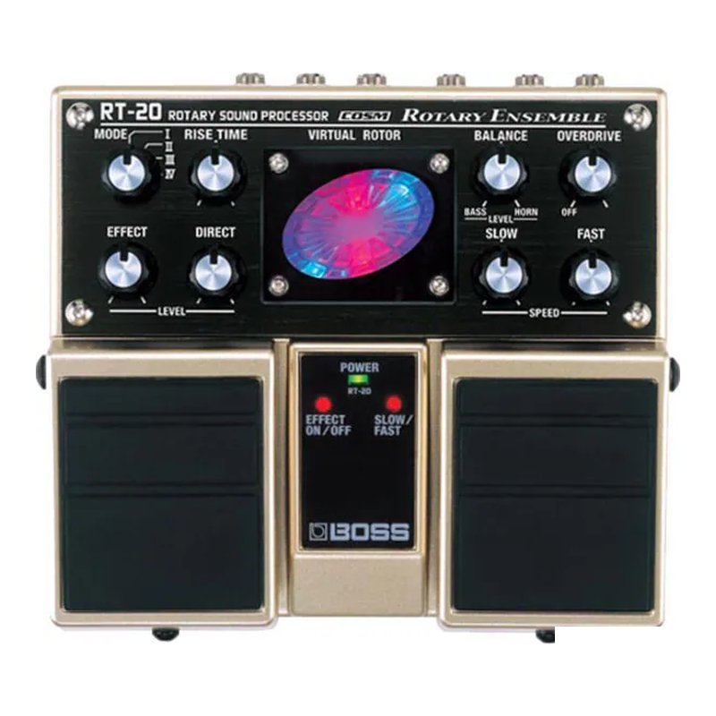 BOSS BOSS RT-20 Rotary Ensemble 旋轉音箱模擬 效果器 — 三峽木吉他 / 民謠吉他